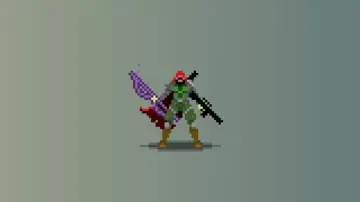 Hunter From Destiny In Pure Css [8-Bit]